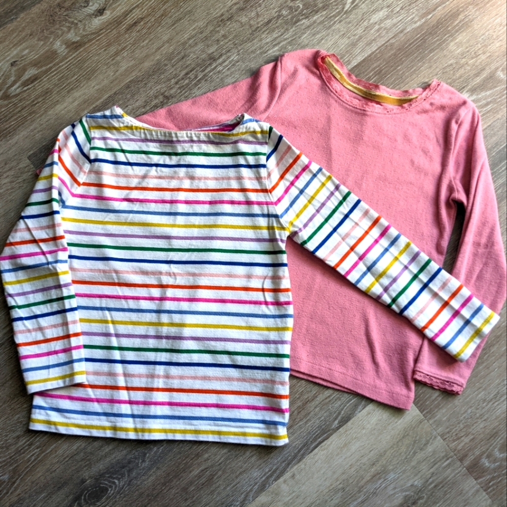 Girl's 5/6 Boden long sleeve shirts